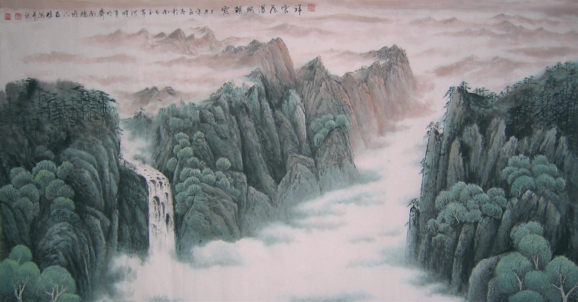 张友粮;; 分类:国画; 店名:张友粮作品商铺————店主:和尚打伞