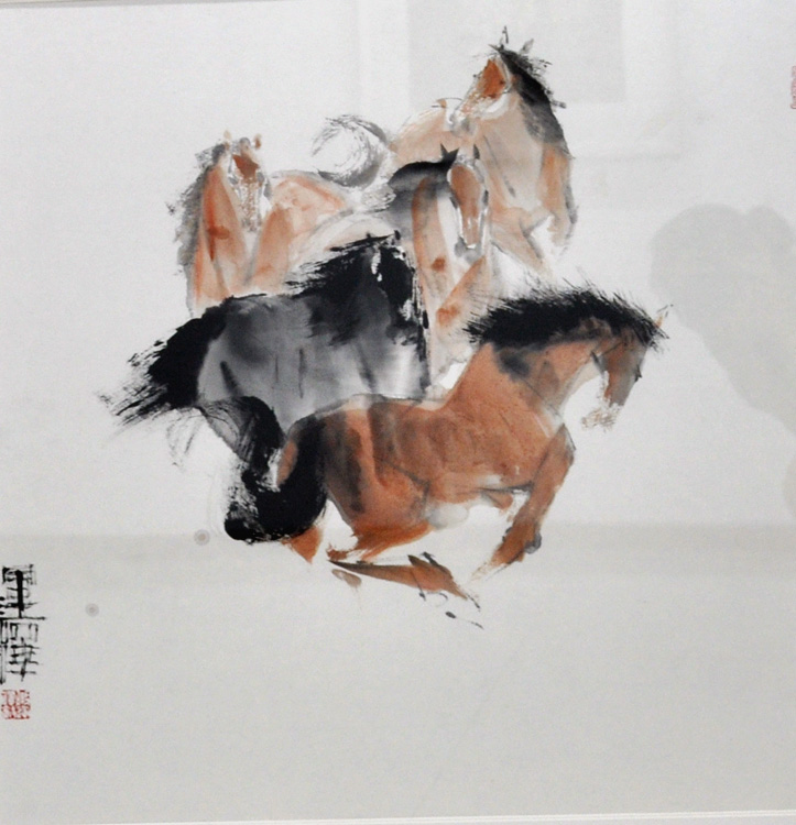 五马图