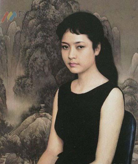 靳尚谊画笔下的第一夫人《彭丽媛》