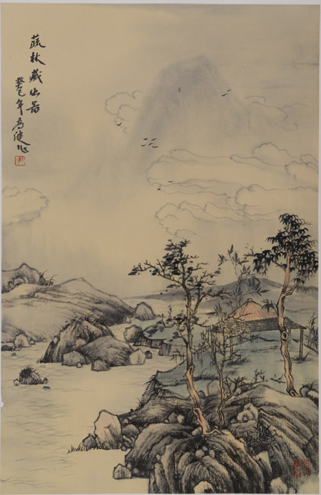 山水行吟61高健中国画展即将亮相安徽合肥