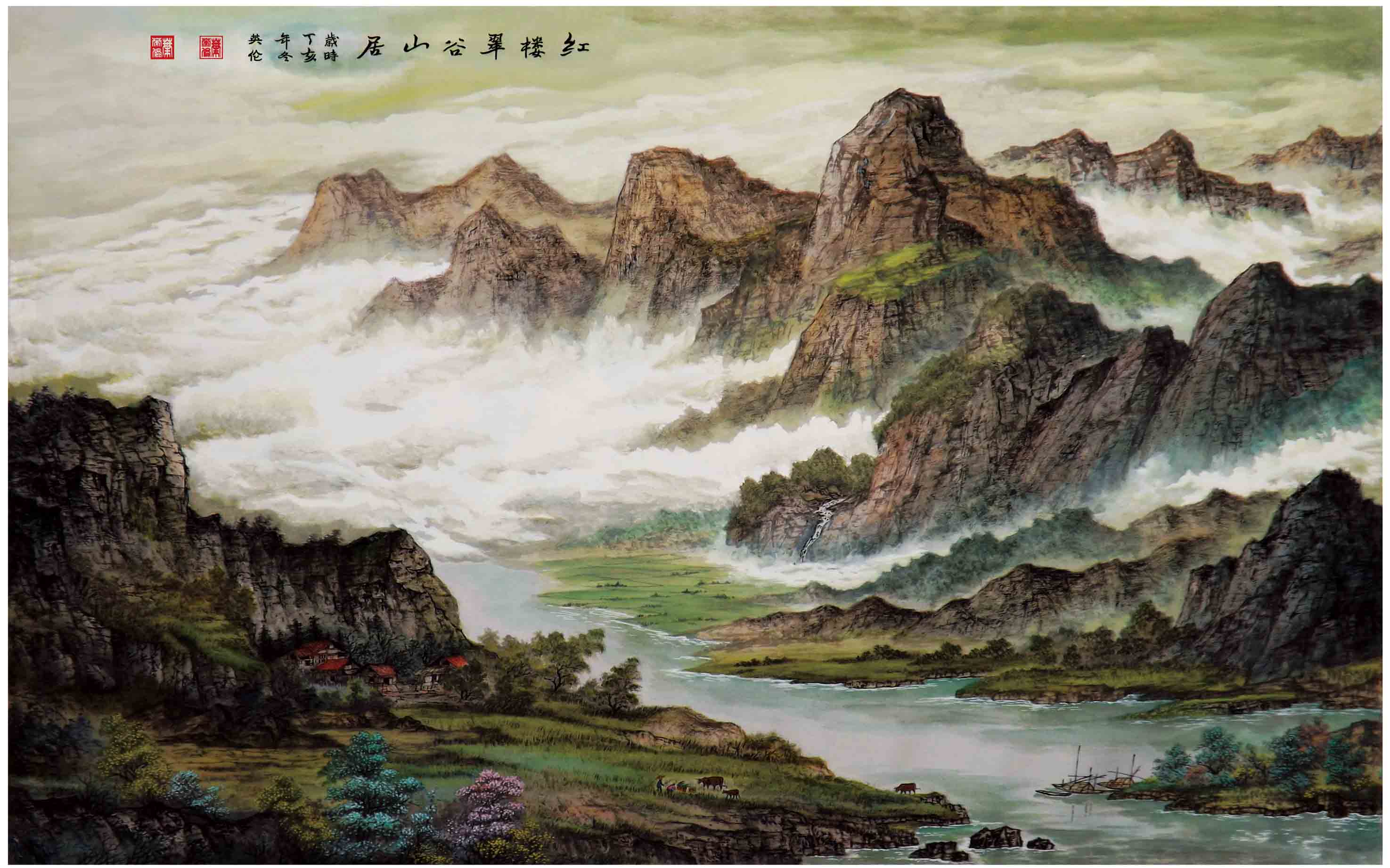 【作品特点】作者：叶英伦是以写实景色为主题。