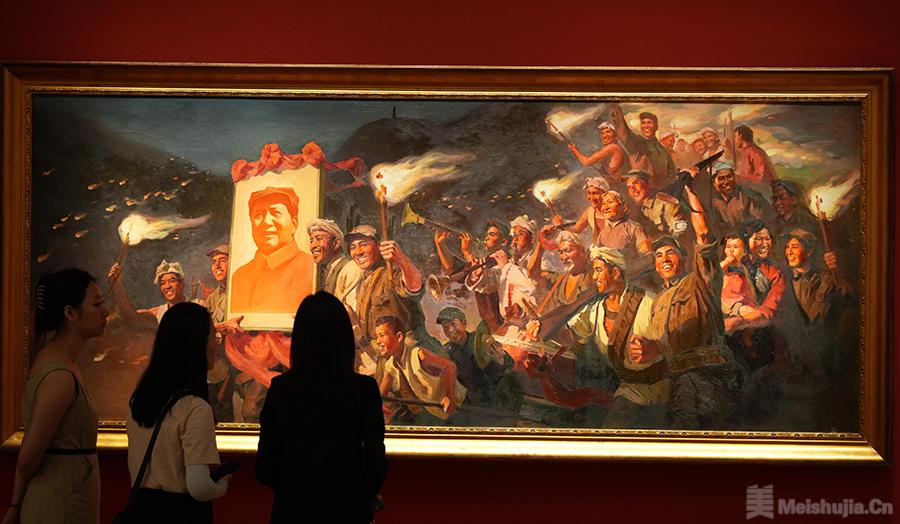 聚焦“人民必胜”主题，中国美术馆抗战主题美术作品展开幕